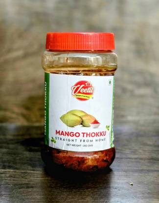 Veetil Mango Thokku Homemade Aam Ka Murabba Glass Jar 350g Mango Murabba
