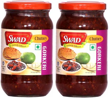SWAD Delicious and Tangy Sweet GorKeri Chutney / Mango Chutney / Aam Chutney | 500g Each Mango Pickle
