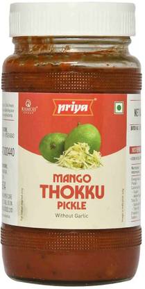 Priya MANGO THOKKU (WITH GARLIC) 500g Mango Pickle