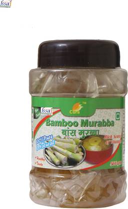Cura Homemade Fresh & Natural Ready to Eat Bans Ka Morabba Bamboo Murabba