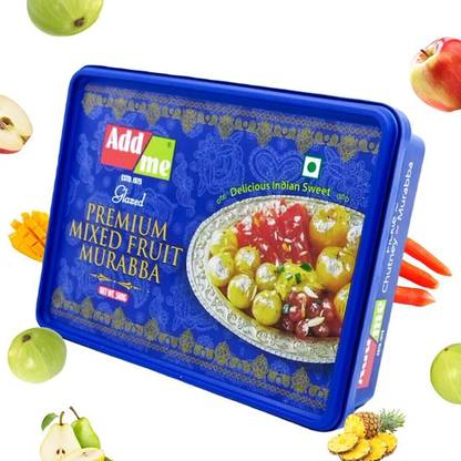 Add me Mixed Murabba Festival Gift, 500G Amla, Carrot, Apple, Dry Fruit, Mango Murabba