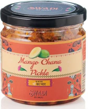 SWADI BY ANJU Mango Chana Pickle |Rajasthani Aam Ka Achar | Made with Mustard Oil Mango Pickle