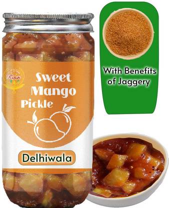 kababi Delhiwala Sweet Mango Pickles 400gm Mango murabba/ Meetha Aam Ka Achar Mango Pickle