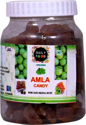 Daily Food Amla Candy Dried Sweet Indian Gooseberry Amla Candy Murabba (400 grams) Amla Murabba