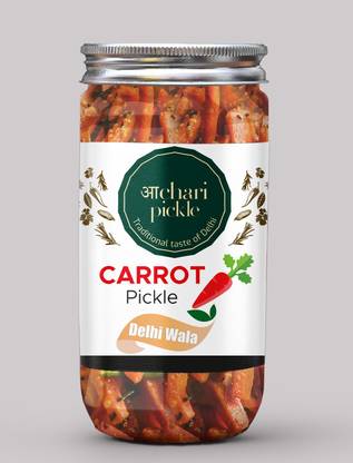 अचारी पिकल्स Homemade Carrot Pickle- Delhiwala Style-Gajar Ka Achar/Achaar