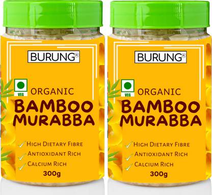 burung ORGANIC BANS MURABBA 600g| Bamboo Murabba