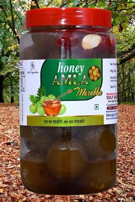 self signature Honey Amla Murabba Healthy in Vitamin C Immunity Booster Ayurvedic Superfood Amla Murabba