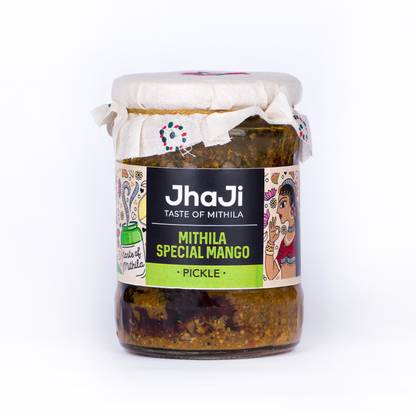 JhaJi Taste of Mithila Jhaji Achar Mithila Special Mango Pickle Mango Pickle