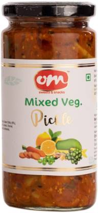 Om Sweets & Snacks Mix Pickle pack of 2 Mixed Pickle