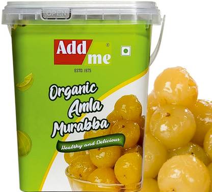 Add me Bucket Packed without Sugar Syrup Immunity booster Amla Murabba