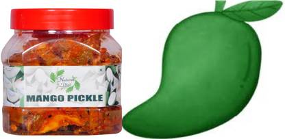 Natural Diet Mango Aam Ka Achar Natural Handmade Homemade (400 grams) Mango Pickle
