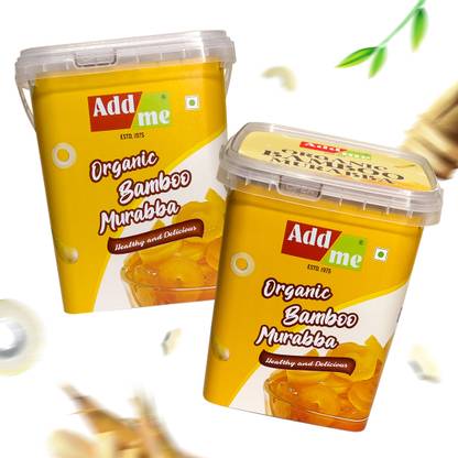 Add me Special Bamboo Murabba, 750 X 2 Vacuum Packed Without Sugar Syrup Pack of 2 Bamboo Murabba