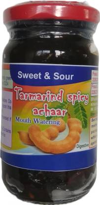 R S Jyoti Tamarind Pickle sweet and sour small Tamarind, Ginger, Green Chilli Gulkand