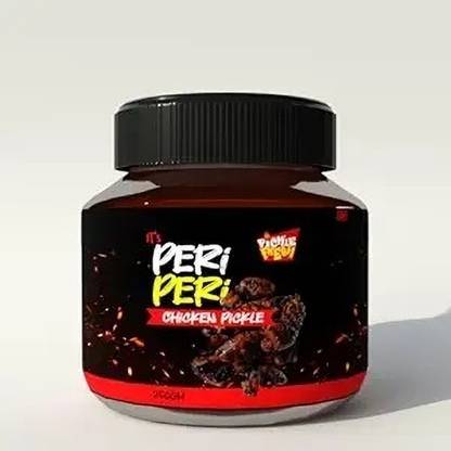 PICKLE FRESH Peri Peri Chicken Pickle | Spicy & Traditional | 250g |No Artificial Colors Chicken Pickle