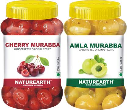 NaturEarth Homemade Karondha Murabba & Amla Ka Murabba, (400x2Gm Pack of 2 ) Sweet Murabba Amla Murabba
