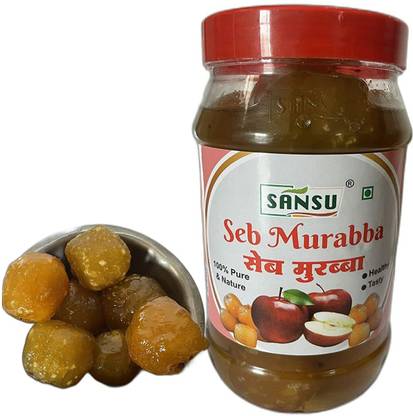 SANSU HEALTH CARE Homemade Organic Seb Murabba| Apple Murabba
