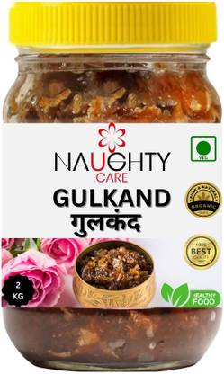 NaughtyCare 100% Natural Organic | Sun Dried | Nature's Coolant Dry Fruit Gulkand