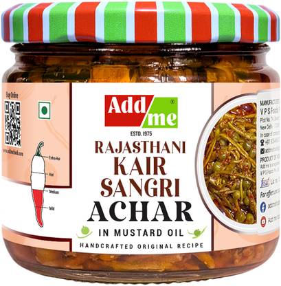 Add me Authentic Marwari Chatpata Tenti Kair sangri Pickle panchkuta 300g Tenti Pickle