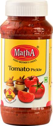 MathA Tomato Pickle - Natural Ingredients - Premium Quality Achar Tomato Pickle
