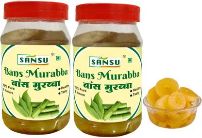 Sansu Homemade Bamboo Murabba "Natural Pure Hygienic", Bans Ka Murabba, Bans Murabba, Bamboo Murabba