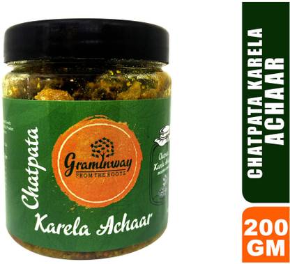 Graminway Chapata Karela Achar / Bitter Gourd Pickle