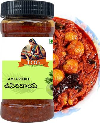 TASTES OF GODAVARI Amla Pickle Godavari Style | vusirigaya pickle Amla Pickle
