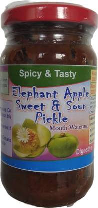 R S Jyoti Sweet and sour elephant apple pickle small Mixed Pickle