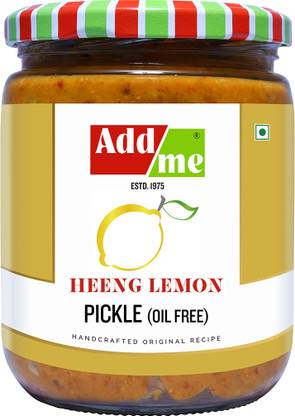 Add me Heeng Lemon Pickles Sweet & Sour Lime Pickles with Heeng - 500g nimbu ka achar Homemade Recipe & Taste Lemon Pickle