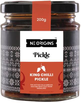 NE Origins Bhot Jolokia Red Chilli Pickle