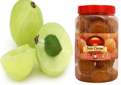 Sun Grow Amla Murabba Naturally Preserved Mothermade Awla Murabba Immunity Booster 900 g Amla Murabba