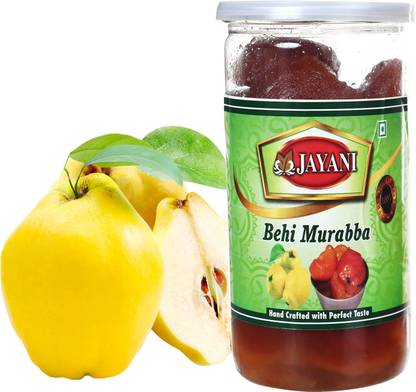 JAYANI Homemade Behi (Quince/Safarjal) Murabba 800 gm Apple Murabba