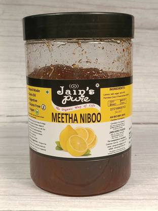 Jain's Pure Meetha Niboo Lemon Pickle