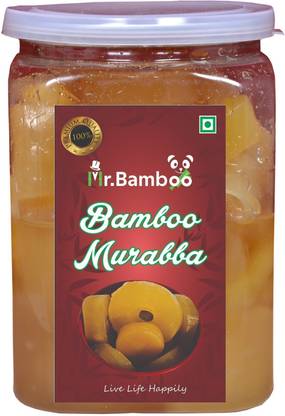 Mr.Bamboo (Premium Quality) Homemade Bamboo Murabba Helps in Height Growth Bamboo Murabba