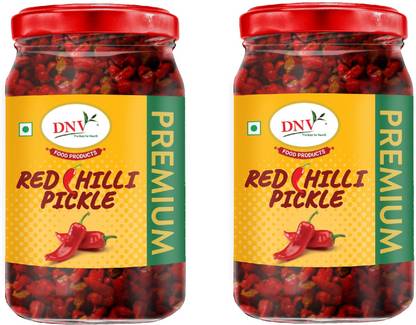 DNV Premium Red Chilli Pickle 800gm Red Chilli Pickle