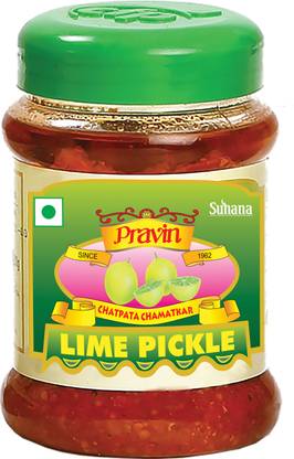pravin Lime Pickle / Achar 200g Jar - Pack of 4 Lime Pickle