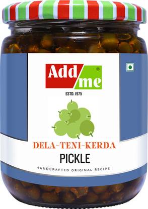 Add me Home Made Ker Teet Rajasthani Pickles Achar 500gm Glass Jar Tenti Pickle