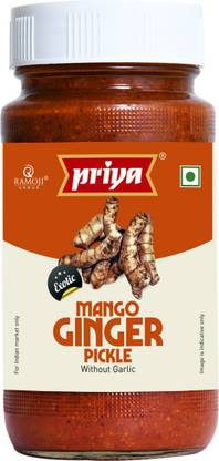 Priya Mango Ginger Without Garlic 300g Mango Pickle