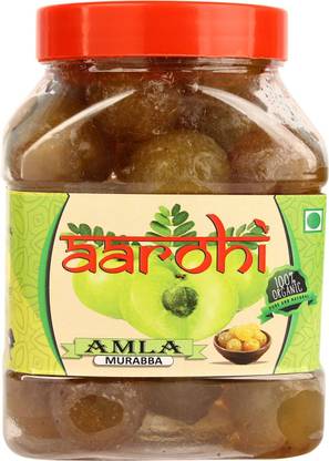 Aarohi Organic Dry Amla Murabba With Honey Amla Murabba