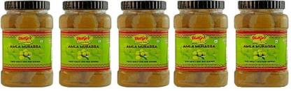 DietGro Best Quality Amla Murabba (1 kg, Pack of 5 ) Amla Murabba