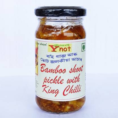 Y Not Bamboo Shoot with King Chilli Pickle / Bamboo Shoot Pickle Bamboo Pickle