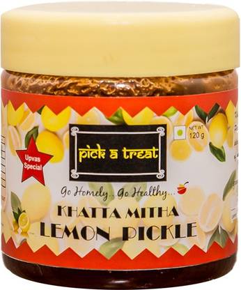 PICK A TREAT LEMON PICKLE COMBO (120 g*10) Lemon, Red Chilli Pickle