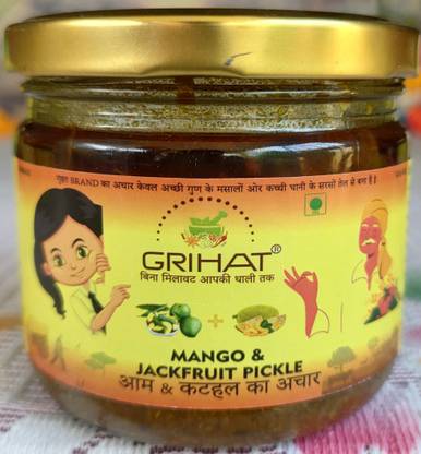 GRIHAT JACKFRUIT & MANGO PICKLE Jackfruit, Mango Pickle