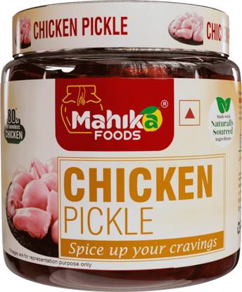 mahika foods Andhra Style Homemade Fresh Chicken Pickle Murgh Achar Taste of Tradition Chicken Pickle
