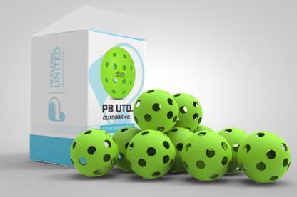 Pickleball United Outdoor 40 (Pack of 12) Pickleball Ball Pickleball Ball