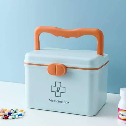 homecloud 1 Medicine Storage First Aid Kit for Indoor and outdoor use Pill Box