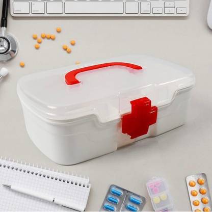 Nestwell NA Small Medical First-aid Box Pill Box