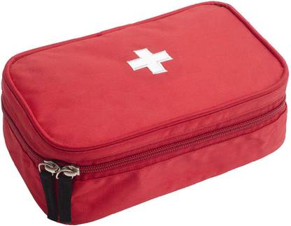 Medroof 30-Day First Aid Kit Bag Empty for Home Travel Camping Medical Storage Portable Pouch Pill Box