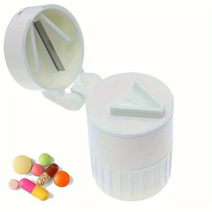 primetreads Medicine Storage Box Splitter Pill Splitter Pill Splitter