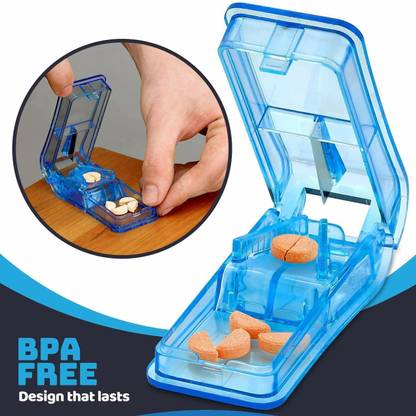 ASTOUND Portable Medicine Cutter Case//Pill Cutter Portable Medicine Cutter Case//Pill Cutter Manual Portable Medicine Cutter Case//Pill Cutter