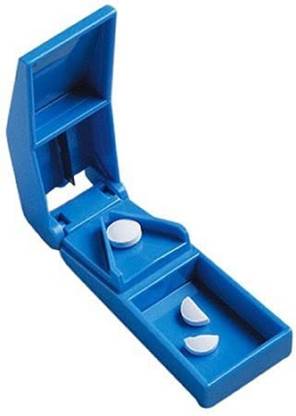 BM RETAIL Tablet Cutter +PILL SPLITTER+ Portable Medicine Storage Holder/Box Store/Cut pill cutter manual pill cutter